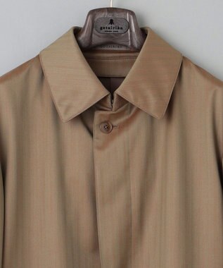 GOTAIRIKU 【御幸毛織】ウエストミンスター ロングステンカラーコート ベージュ系8