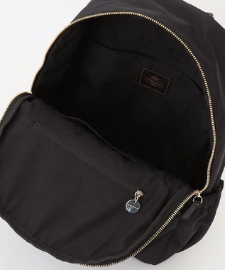 TOCCA 【A4サイズ対応・撥水】OCTUPLE BACKPACK バックパック ブラック×ベージュ系5