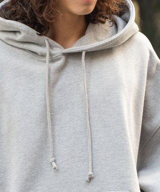 WEGO スーパーBIGバルーンパーカー 杢グレー