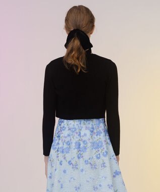 TOCCA 【洗える！】CASHEMERE ボレロ ブラック系