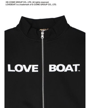 Green Parks ■別注　ＬＯＶＥ　ＢＯＡＴ　ショートトラックジャケット Black