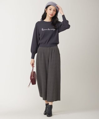 ANY SIS アンゴラミックス ベレー帽 グレー