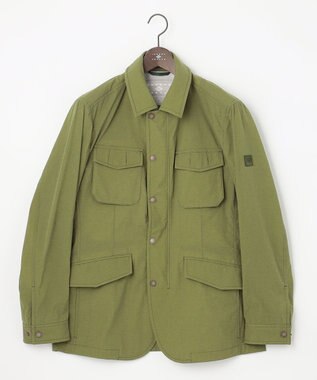 JOSEPH ABBOUD 【ストレッチ/ECO撥水】アクティブレジャーブルゾン グリーン系