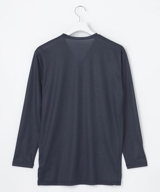 23区GOLF 【MEN】【吸水速乾・UVケア】30デニール Vネック カットソー ネイビー系5