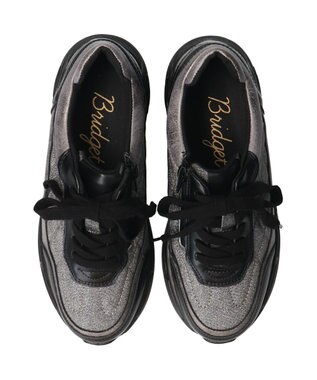 Bridget Birkin 【Bridget Birkin】インヒールキルティングスニーカー ブラック