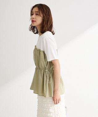 Green Parks ビスチェドッキングカットプルオーバー Khaki