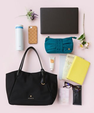 TOCCA 【A4サイズ対応・撥水】T-JARDIN NYLONBAG ナイロンバッグ ブラック系