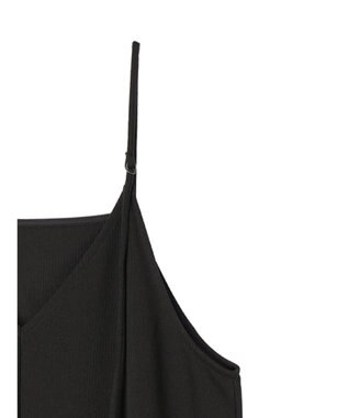 Green Parks BEST PRICE 前後２ｗａｙカットリブキャミワンピース Gray