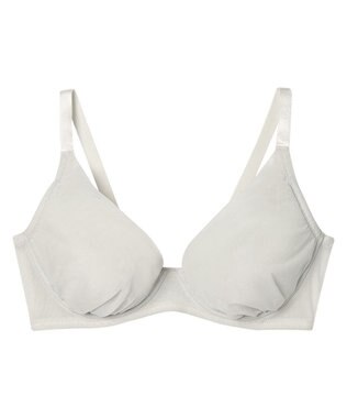 une nana cool 小さく見せるブラ　ミニマイザーブラ　シンプル アイボリー