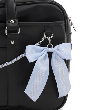 WEGO 【SCHOOLITEM】シブジョコラボスクールバッグ ブラック