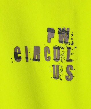 PW CIRCULUS 【起毛素材であたたか】【MEN】スピンドル付 両面起毛タートルネック ゴルフ ライトグリーン系