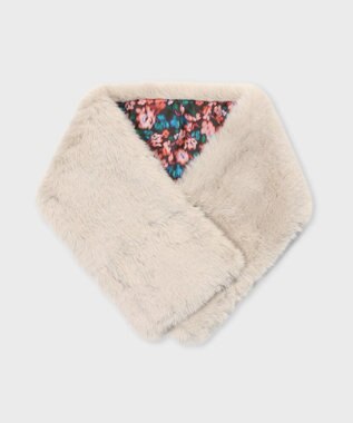 Paul Smith Tea Floral ティペット ベージュ