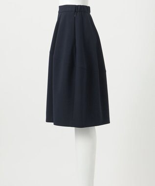 23区 【R(アール)】ダブルクロス バルーンシルエットスカート ネイビー系