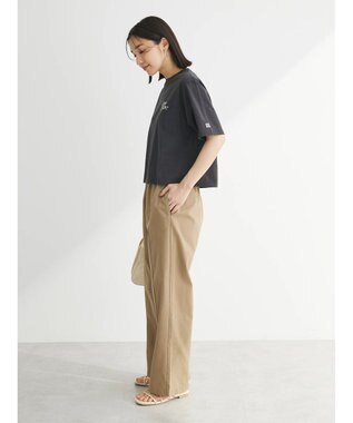 Green Parks ■別注ＲＵＳＳＥＬＬ　ＡＴＨＬＥＴＩＣ　ショート丈ｐｔＴ Charcoal Gray