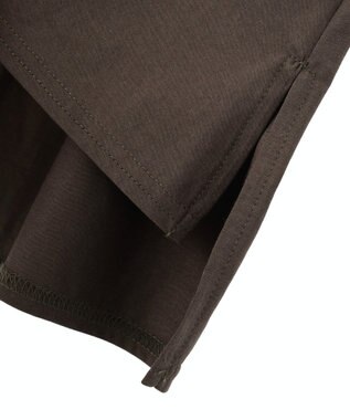YECCA VECCA ピン付きドレープカットソー Charcoal Gray