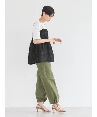 AMERICAN HOLIC ジャガードキャミソール Black