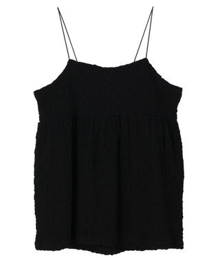 Green Parks カットＪＱキャミソール Black