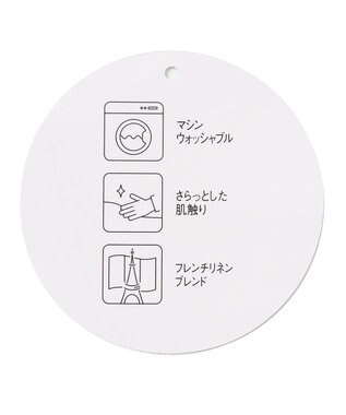 ANY 【洗える】ライトリネンクロスフレアスリーブ ブラウス グレンチェック