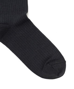 23区 ラメ ロングソックス ブラック系