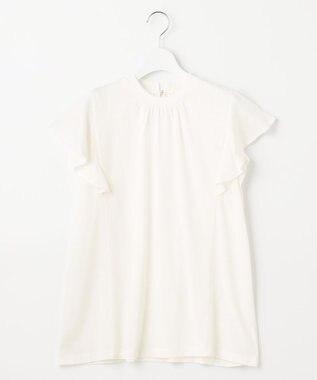  【UVケア】スタンドカラーフレアスリーブ Ｔシャツ