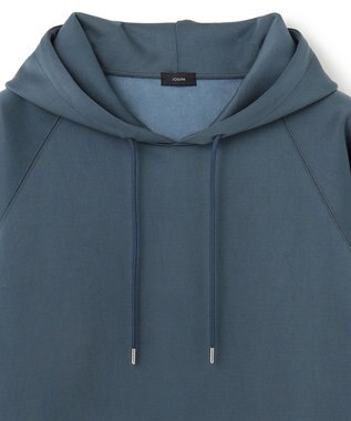 JOSEPH HOMME 【WEB・一部店舗限定】ダブルフェイスジャージー　プルオーバーパーカー ダルブルー系