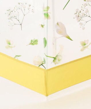 ANY SIS 【WEB・一部店舗限定】フラワープラスティック アンブレラ イエロー