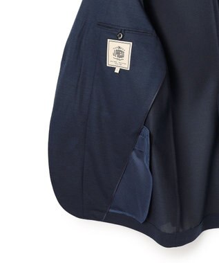 J.PRESS MEN 夏に嬉しい6つの高機能【セットアップ対応】【J.PRESS-POOL WOOL】ジャージーセットアップ ジャケット ネイビー系9
