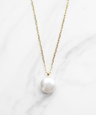 TOCCA LUNAE COIN PEARL NECKLACE ネックレス ゴールド系