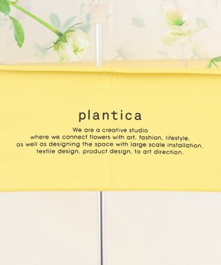 ANY SIS 【WEB・一部店舗限定】フラワープラスティック アンブレラ イエロー