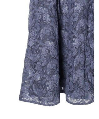 earth music&ecology 総レースワンピース Blue