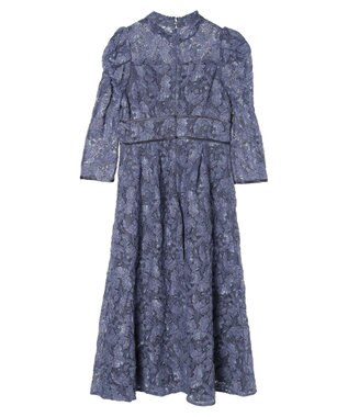 earth music&ecology 総レースワンピース Blue