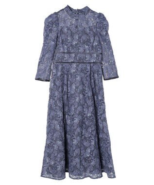 earth music&ecology 総レースワンピース Blue