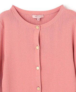 TOCCA 【泉里香さん着用】AUTUMN TIME カーディガン ピンク系