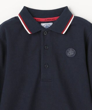 J.PRESS KIDS 【100-130cm】リブライン ポロシャツ ネイビー系