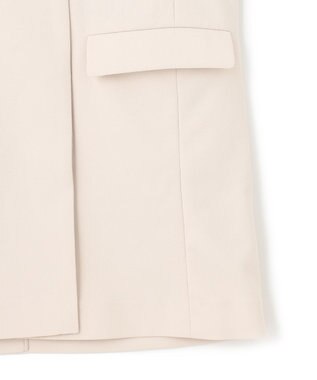 UNFILO BEAUTY MOVE ミドルジレ アイボリー