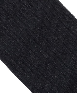 23区 ラメ ロングソックス ブラック系