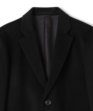 JOSEPH HOMME PURE CASHMERE CHESTER FIELD COAT ブラック系