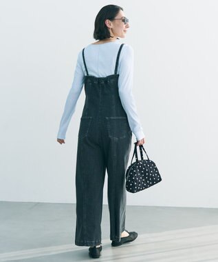 UNFILO UNFILO DENIM オールインワン グレー