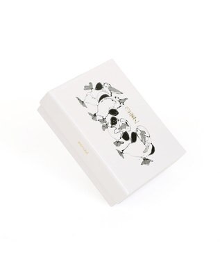 UNBILLION ペルケ perche × 髙嶋シオンコラボ ・ジャバラカードアートウォレット アイボリー