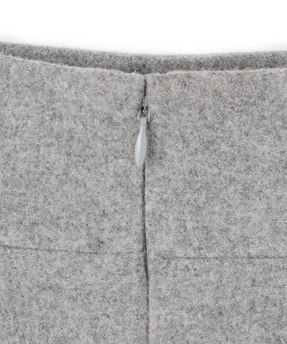 BEIGE， CHAMPIONNET  / ウールメルトン  Iラインスカート Gray