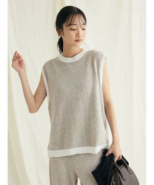 CRAFT STANDARD BOUTIQUE リンクス編みニットベスト