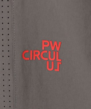 PW CIRCULUS 【MEN】サイドパンチング テーパードパンツ ゴルフ グレー系