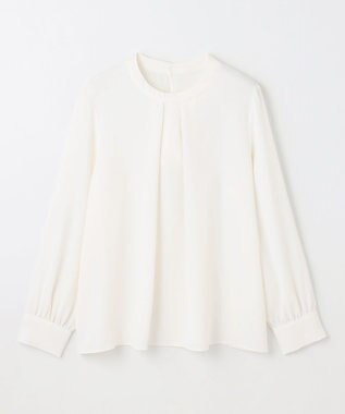 ANY L 【洗濯機可/2WAY】ボウタイブラウス オフ