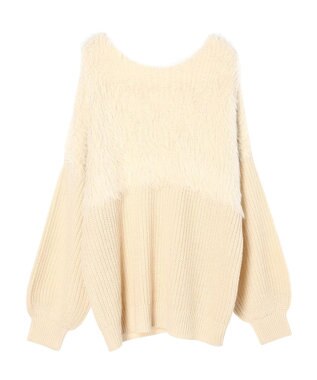 Green Parks ・Ｐｅｔｉｔ　Ｆｌｅｕｒ　シャギーキリカエニット Ivory