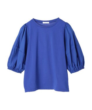 Green Parks 布帛ドッキングランタンスリーブカットプルオーバー