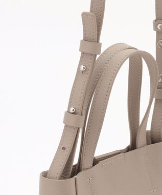 Y'SACCS Y’SACCS×SHIHO　SQUITTY (スクイッティ)レザーミニショルダーバッグ グレージュ