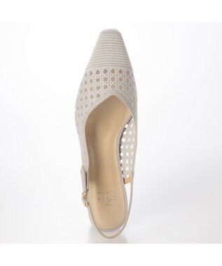 Riz raffinee <Riz raffinee>バックストラップパンプス ライトグレー