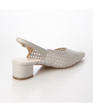 Riz raffinee <Riz raffinee>バックストラップパンプス ライトグレー