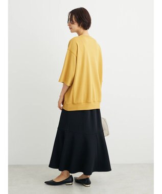 Green Parks ミニ裏毛ロゴトレＴｅｅ Yellow