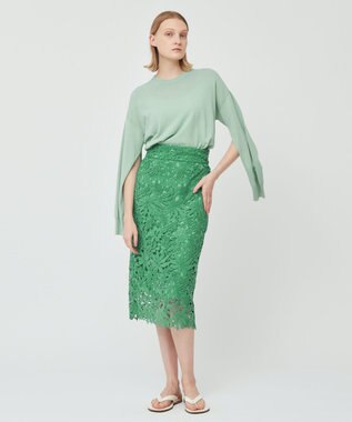 BEIGE， PIERIS / クルーネックニット Sage